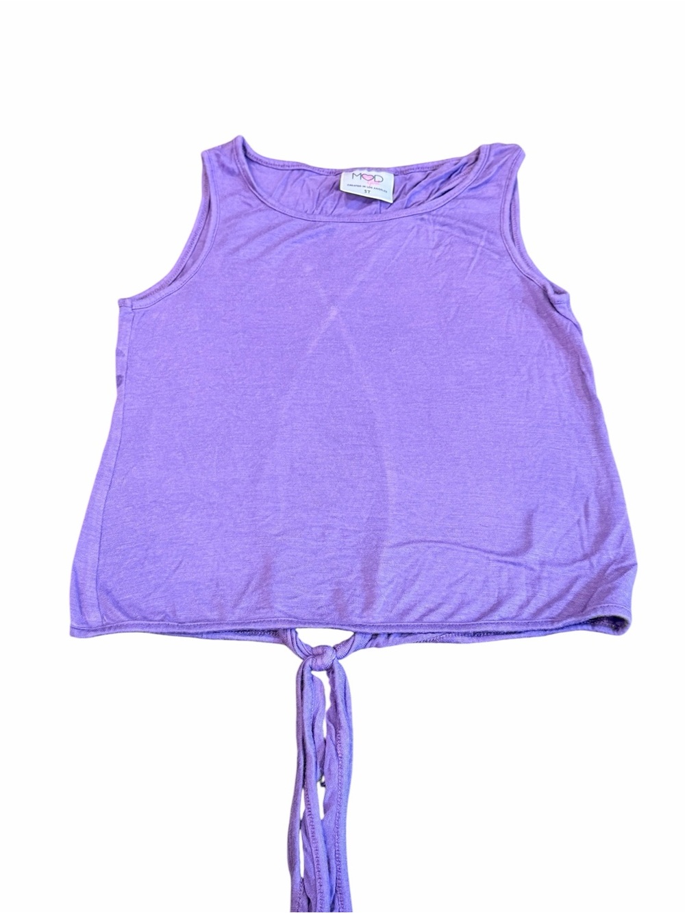 Mod Girls, Purple Tie-Back Tank Top, Size 5T